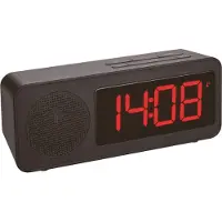 TFA-Dostmann TFA - Digitaler Radiowecker mit Radio, Modell 60.2546.01 - Schwarz