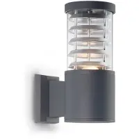 Ideal Lux Außenwandleuchte Tronco anthrazit, Alu, Höhe 25 cm