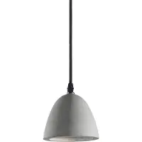 Boss & Wessing Beton Hänge Leuchte Modern | Grau | Pendel Lampe Hängelampe Hängeleuchte Pendellampe Pendelleuchte