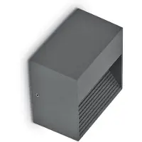 Ideal Lux Wandleuchte Down Ap1 Anthrazit