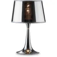 Ideal Lux Tischleuchte London Cromo Höhe 36,5 cm
