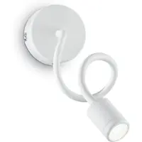 Ideal Lux Flexible LED-Wandleuchte Focus, weiß