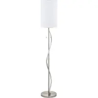 Eglo 98309, Aluminium, Nickel, Weiß, Aluminium, Stahl, IP20, II, E27, 1 Glühbirne(n)