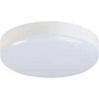 Kanlux S.A. Rundes LED-Deckenleuchte, Iper-Weiß, 26W, neutralweiß, 3120lm, Kunststoff, Abmessungen: 5,5 x 26 x 26 cm, IP65,