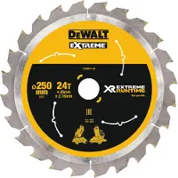Dewalt Flexvolt Kreissägeblatt stat. 250/30mm 24WZ/FZ