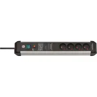 Brennenstuhl Premium-Protect-Line Steckdosenleiste 4-Fach, 3m