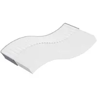 vidaXL Matratze Schaumstoff Mittelweich 90x190 cm