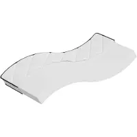 vidaXL Matratze Schaumstoff Mittelweich 70x200 cm