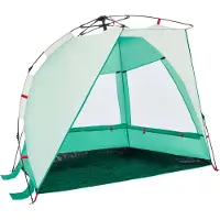 vidaXL Strandzelt 2 Personen Seegrün Quick Release Wasserdicht