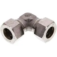 Tameson 12L Edelstahl 90 Grad Winkelverschraubung 315 Bar DIN 2353
