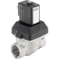 Burkert Magnetventil G3/4'' NC Edelstahl EPDM 0-10bar/145psi 24VDC 6213 222186