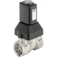 Burkert Magnetventil G1'' NC Edelstahl FKM 0-10bar/145psi 24VAC 6213 249040