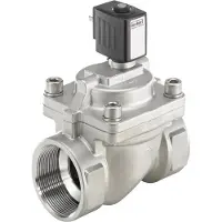 Burkert Magnetventil G2'' NC Edelstahl EPDM 0.2-16bar/3-232psi 24VDC 6281 222028