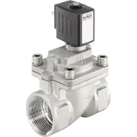 Burkert Magnetventil G1 1/4'' NC Edelstahl FKM 0.2-16bar/3-232psi 24VDC 6281 271937