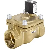 Burkert Magnetventil G2'' NC Messing NBR 0.2-16bar/3-232psi 24VAC 6281 253157