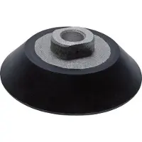 Tameson 100mm flacher Silikon-Saugnapf G 3/8 Zoll Innenhub 10mm doppelte Sicherheitslippe