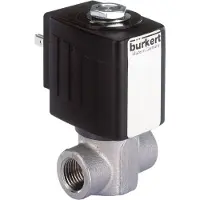 Burkert Magnetventil G1/4'' NC Edelstahl FKM 0-16bar/232psi 24VAC/DC ATEX 6240 20044189