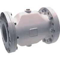 Tameson Pneumatisches Quetschventil mit Flansch DN 80 aus Aluminium und Gummimanschette - lebensmittelecht