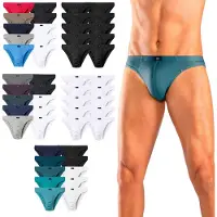 H.I.S. Slip H.I.S "Herren Minislip", Herren, Gr. 8 (XXL), 10 Stk., Jersey, weiß, Jersey, Obermaterial: 95% Baumwolle, 5% Elasthan, unifarben, körpernah, Unterhosen Slip, in Baumwoll-Mix
