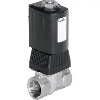 Burkert Magnetventil G1/2'' NC Edelstahl NBR 0-5bar/73psi 230VAC Gas 6240 287438