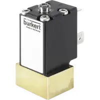 Burkert Magnetventil 20x20mm SFB Flansch NC Messing FKM -1-8bar/-15-116psi 24VDC 2871 254993