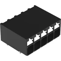 Wago 2086-1205 THR-Leiterplattenklemme,Drücker,1,5 mm2,schwarz 20861205 - 180 Stück