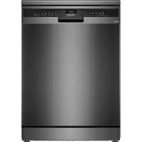 Siemens SN23EC03ME Freistehender Geschirrspüler 60 cm BlackInox autoOpenDry HomeConnect varioDrawer Energieeffizienzklasse: B