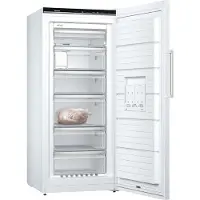 Siemens Gefrierschrank "GS51NAWCV", Energieeffizienz: C, silber (weiß), B:70cm H:161cm T:78cm, Gefrierschränke, Nie wieder abtauen dank noFrost & flexibel anpassbare varioZone, Gefrierschrank