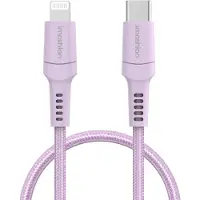 IMoshion Lightning- auf USB-C-Kabel – nicht MFi- – Geflochtenes Gewebe – 1 m – Lila