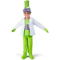 MOM Professor K Hut Mit Brille T-shirt Mit Jacke Hose Überschuhe Handschuhe Kostüm