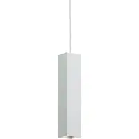Ideal Lux Moderne Aufhängung Himmel Metall Weiß 1 Licht Gu10 7W 3000K Warmes Licht