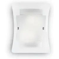 Ideal Lux TRIPLO AP2, Oberfläche, Rechteck, 2 Glühbirne(n), E27, IP20, Transparent