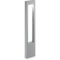 Ideal Lux Vega Stehleuchte Modern Aluminium Grau 1 Licht G9 3W 3000K Warmes Licht