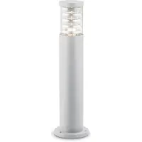 Ideal Lux Moderne Outdoor Stehleuchte Aluminium Weiß 1 Licht E27 H60Cm