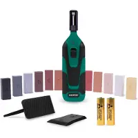 Vonroc - Reparaturset für Laminat & Holz - Inkl. 11 mischbaren Farben und Batterien