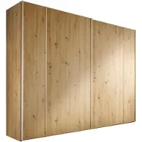 STAUD Schwebetürenschrank "Sonett 100, Made in Germany", artisan eiche, B:270cm H:240cm T:68cm, Holzwerkstoff, Schränke, Schwebetürenschrank, mit vier verschiedenen Ausstattungsvarianten