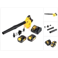 DeWalt DCV 100 M2 Akku Gebläse / Laubbläser 18 V + 2x Akku 4,0 Ah + Ladegerät