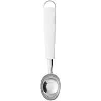 Brabantia Essential Line Eisportionierer, mit Aufhängeöse, Eiskugelformer ideal für schöne Eiskugeln, Farbe: White