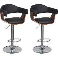 vidaXL Barhocker 2 Stk. Kunstleder