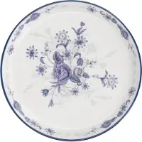 London Pottery Blue Rose 20 Cm Kuchenteller