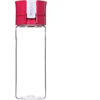 Brita Wasserfilter-Flasche, pink und Transparent