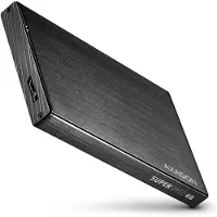 Axagon EE25-XA6 Kompakte aluminium USB 3.2 Gen 1 - SATA 6G externe Box für 2.5" SSD/HDD, HDD / SSD-Gehäuse, 2.5", SATA, Serial ATA II, Serial ATA III, 5 Gbit/s, USB Anschluss, Schwarz