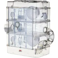 Zolux RODY3 TRIO Käfig, weiß, für Hamster