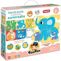 Czuczu Großes Loch puzzelt Tiere