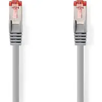 Nedis CCGL85221GY300 CAT6-Netzwerkkabel RJ45 Stecker beidseitig S/FTP 30 m Grau