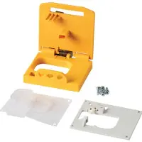 Eaton Vorhängeschloss-Sperre absperrbar (L x B x H) 32.5 x 70 x 71 mm Gelb CI/E-PKZ01-XSVB 1 St.