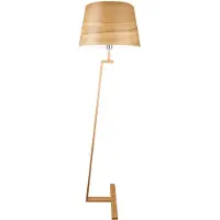 Aluminor Stehleuchte Memphis LS mit Echtholz furniert