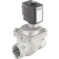 Burkert Magnetventil G3/4'' NC Edelstahl FKM 0.2-16bar/3-232psi 24VDC 6281 221992