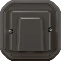 Legrand 069878L Plexo New FRUP Kabelauslass mit Zugentlastung, IP 55, Anthrazit