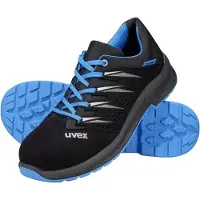 Uvex Sicherheitshalbschuh 2 trend 6937 S1 SRC W12 Gr. 44 blau/schwarz